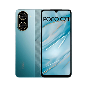 Xiaomi poco c71, 64 gb, 3 ram, 32 mp, 4g, azul