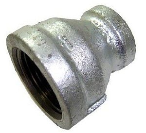 Luva Galvanizada de Redução 1" X 1/2"