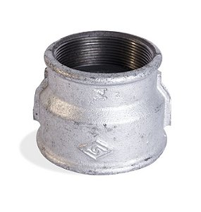 Luva Galvanizada de Redução 3/4" X 1/2"