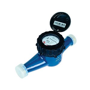 Hidrômetro Medidor de Água Multijato 1" Vazão Máxima 10,0m³/h