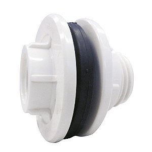 Adaptador PVC Roscável p/ Caixa D' água c/ Anel de 1"