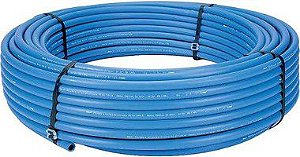 Tubo PEAD PE 80 PN 16 Espessura 3,0mm Azul de 32mm x 50mt