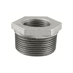 Bucha de Redução Galvanizada de 1" x 3/4"