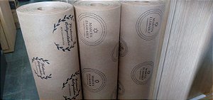 Papel kraft personalizado - bobina