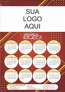 Folhinha de Parede Calendário Não Destacável