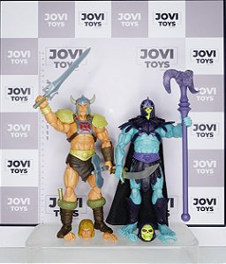 He Man e Esqueleto Vikings New Eternia