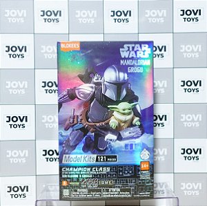 Mandaloriano & Grogu Star Wars Blokees