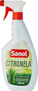 Citronela Spray Gatilho 500ml - Sanol Dog