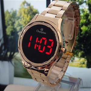 Relógio Feminino Champion Digital Dourado CH48019V