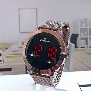 Relógio Champion Feminino Digital Chocolate CH40106R