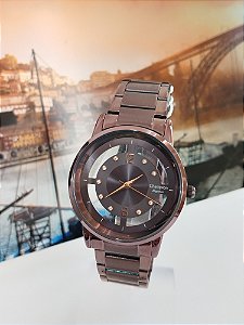 Relógio Champion Feminino Marrom CN20891L