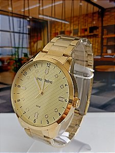 Relógio Mondaine Unissex Dourado 32140GPMVDE2