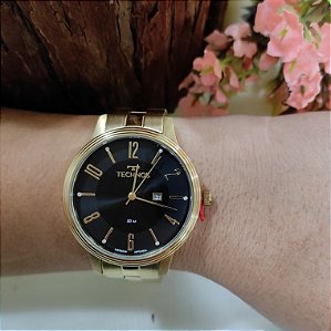 Relógio Technos Feminino Analógico Dourado 2015CCJ/1P