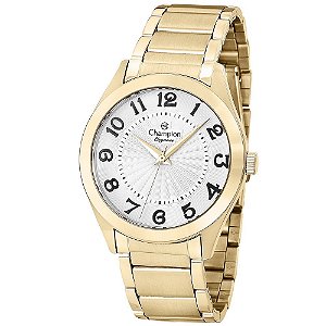 Relógio Champion Elegance Feminino Dourado CN25029H Dourado
