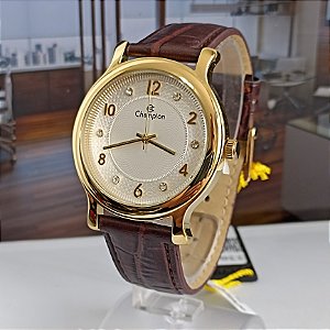 Relógio Feminino Champion Pulseira de Couro CN20337M