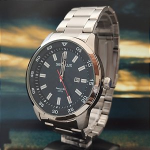 Relógio Seculus Masculino Prata Analógico 20786G0SVNA1