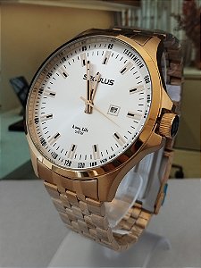 Relógio Seculus Feminino Dourado 44099GPSVDA2