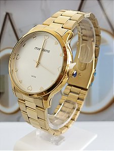 Relógio Mondaine Feminino Analógico Dourado 32111LPMVDE1