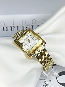 Relógio Champion Dourado Feminino CN26448H