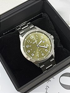 Relógio Orient Masculino Ref: Mbss1380 E2sx Casual Prateado