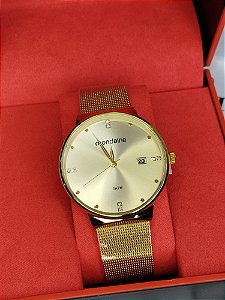 Relógio Mondaine Feminino 32349LPMVDE1 - Dourado