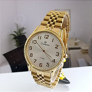 Relógio Champion Slim Dourado CN21130H