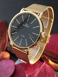 Relógio Champion Unissex Dourado  - CN21023Y