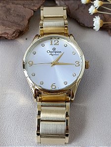 RELÓGIO CHAMPION FEMININO DOURADO CN26975G