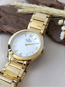 RELÓGIO CHAMPION FEMININO DOURADO CN28866I