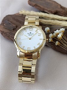 RELÓGIO CHAMPION FEMININO DOURADO CN24271G