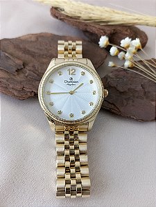 RELÓGIO CHAMPION FEMININO DOURADO CN24011G
