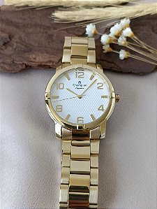 RELÓGIO CHAMPION FEMININO DOURADO CN25181C