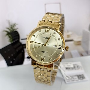 Relógio ORIENT feminino dourado FGSS1165 C2KX