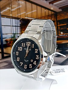 Relógio Seculus Masculino Long Life 20929G0SVNA2