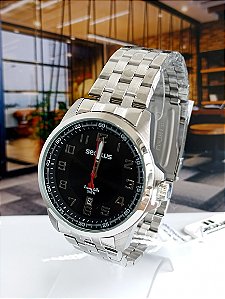 Relógio Masculino Casual Aço Prata 44200gosvna1