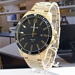 Relógio Seculus Masculino 44203GPSVDA4