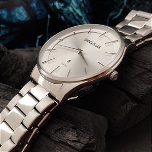 Relógio Masculino Seculus Prata - 77182G0SVNA1