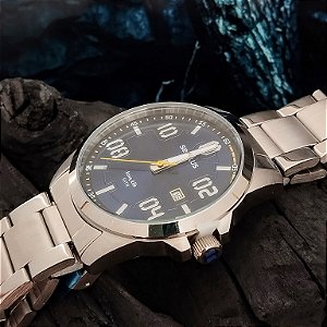 Relógio Masculino Seculus Prata -44198G0SVNA3
