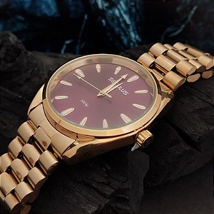 Relógio Feminino Seculus Dourado - 77287LPSVDS1