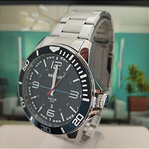 Relógio Seculus Masculino Prata - 44212G0SVNA1