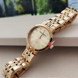 Relógio Feminino Analógico Dourado Mondaine - 32391LPMVDE1