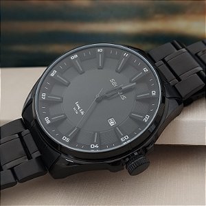 Relógio Masculino Seculus Preto 77311GPSVPA3