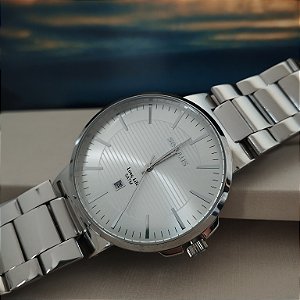 Relógio Masculino Seculos Prata 23730GOSVDA1