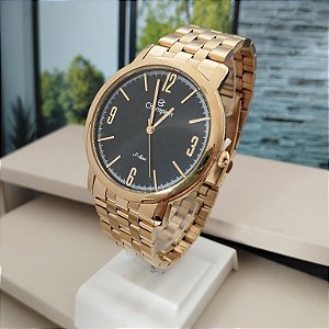 Relógio Champion Analógico Dourado CN21167U
