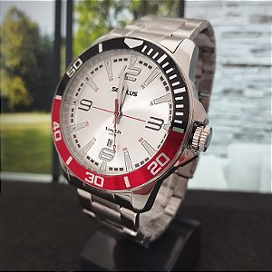 Relógio Seculus Masculino Prata 44212G0SVNA2