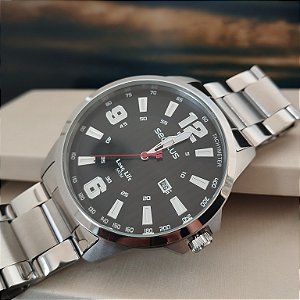 Relógio Seculus Masculino Prata 44219G0SVNA3