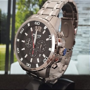 Relógio Seculus Masculino Prata 20909G0SVNA4