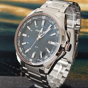 Relógio Mondaine Masculino Prata 32891G0MVNE2