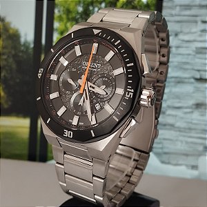 Relógio Orient Sport Masculino Cronógrafo Prata MBSSC253POSX