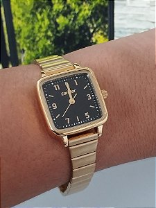 Relogio feminino condor dourado C02035NCX/4P